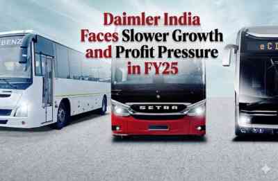 Daimler India Faces Slower Growth and Profit Pressure in FY25